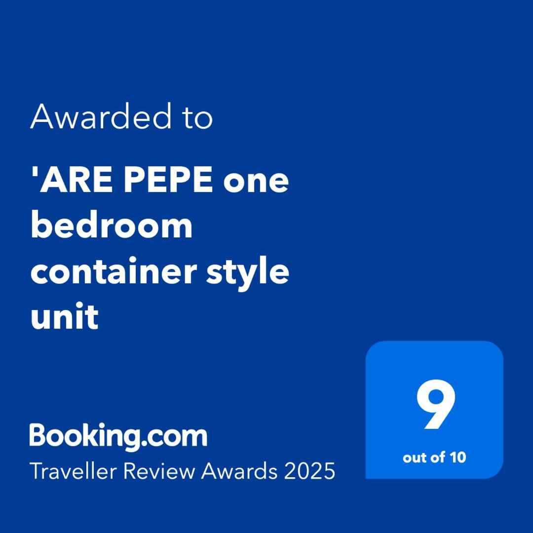 'Are Pepe One Bedroom Container Style Unit Rarotonga Zewnętrze zdjęcie